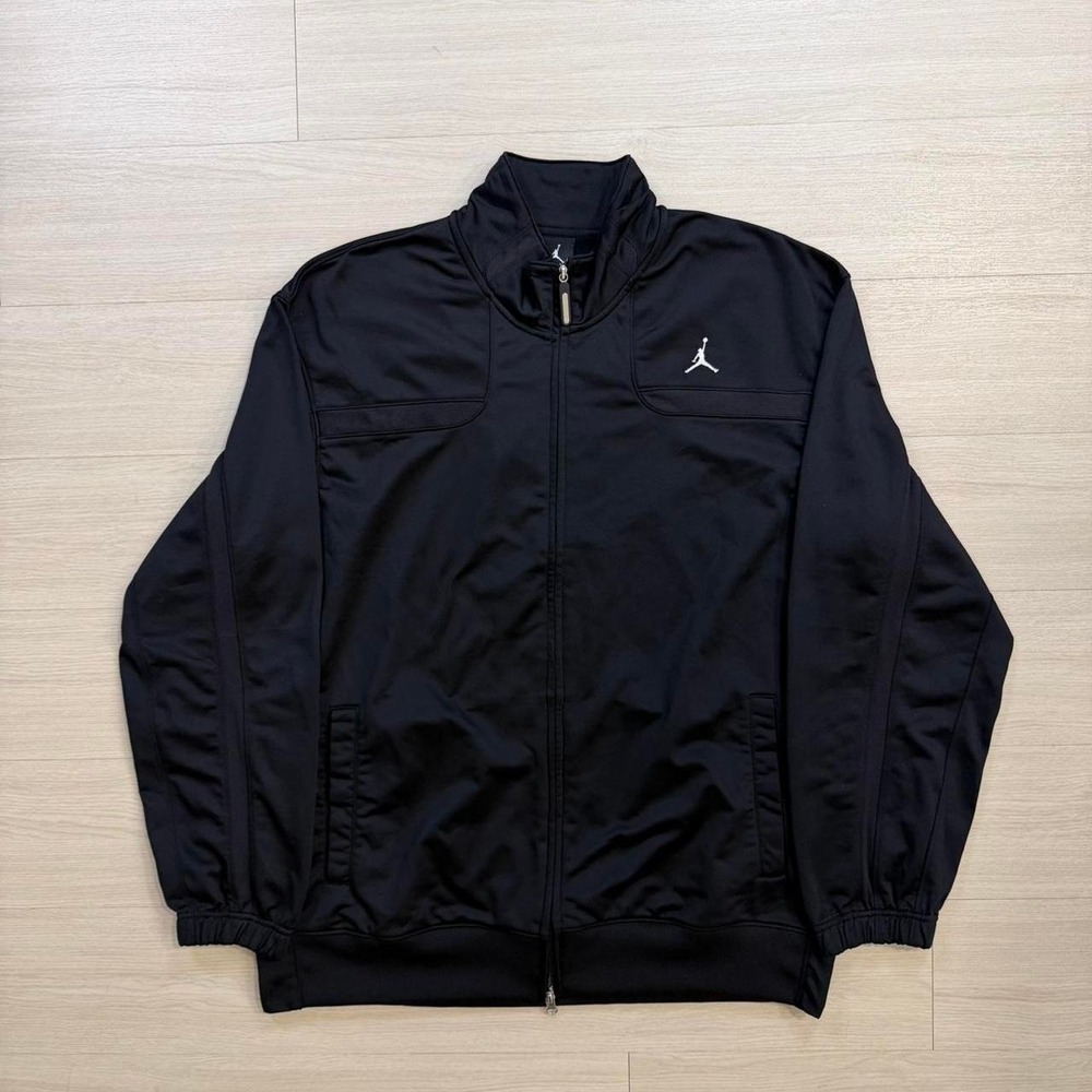 VTG Jordan 85-05 20th Anniversary Track Jacket Black XL Excellent Condition Y2K